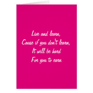 Cartão Viva e aprenda