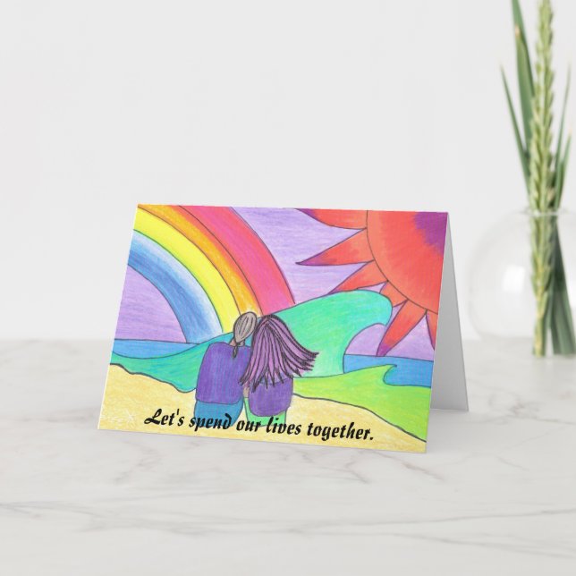 Cartão Viva junto (Frente)