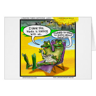 Cartão Vizinhos Nucleares (Twin Frogs) Presentes e Cartõe