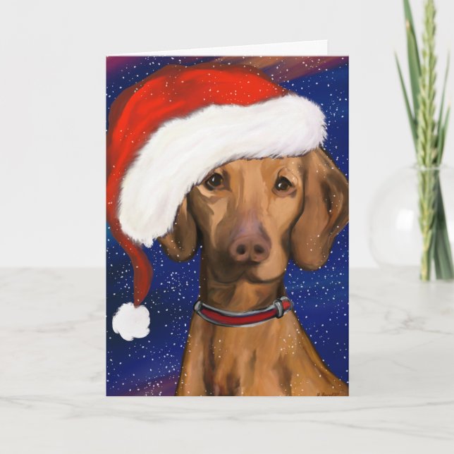 Cartão Vizsla (Frente)