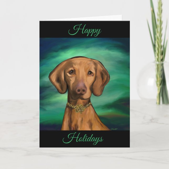 CARTÃO VIZSLA (Frente)