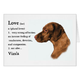 Cartão Vizsla Lovers Gifts