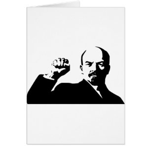 Cartão Vladimir Lenin