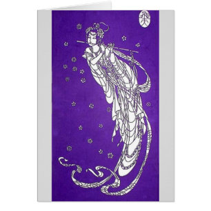 Cartão Voando para o céu