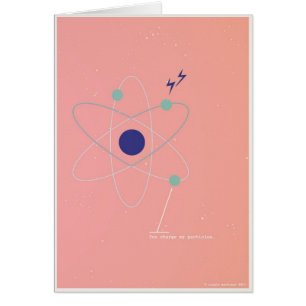 Cartão Você carrega minhas partículas