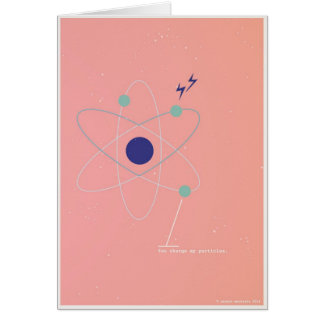 Cartão Você carrega minhas partículas