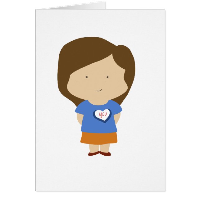 Cartão Você coração (Frente)