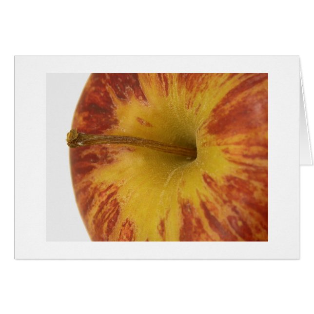 Cartão Você é a maçã de meu olho (Frente Horizontal)