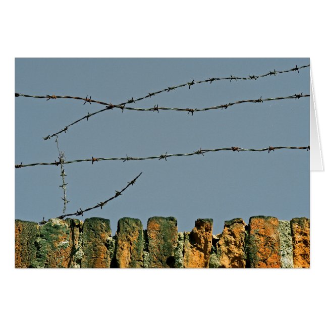 Cartão Você é Barbed! (Frente Horizontal)