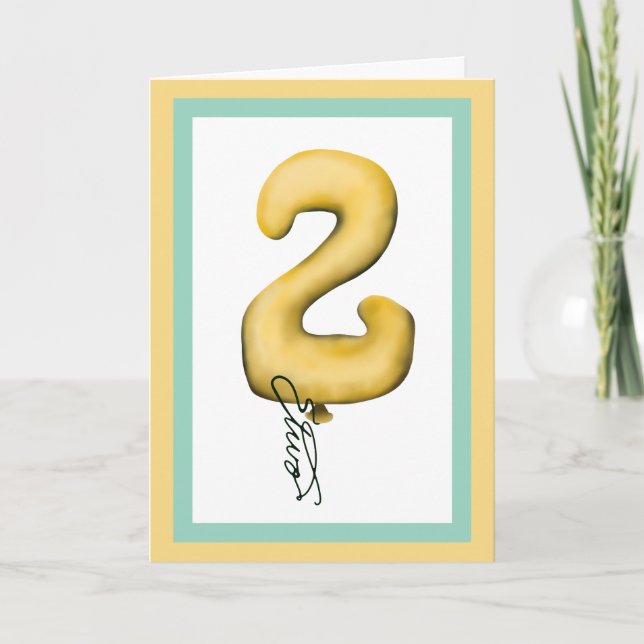 Cartão Você é Dois (Frente)