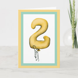 Cartão Você é Dois