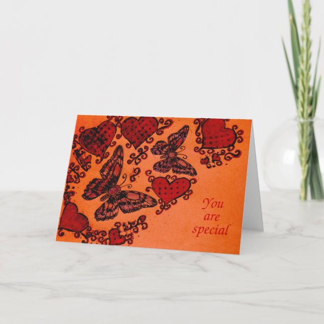 Cartão você é especial (Frente)