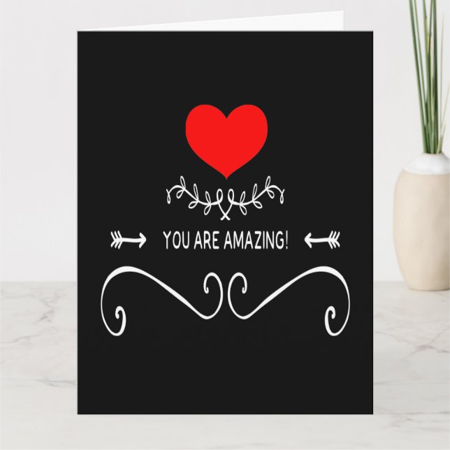 Cartão Você É Incrível! (Frente)