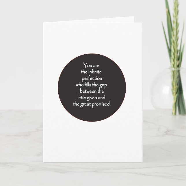 Cartão Você É Incrível (Frente)