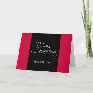 CARTÃO VOCÊ É INCRÍVEL LEMBRAR-SE QUE ENCOURA MOTIVACIONA