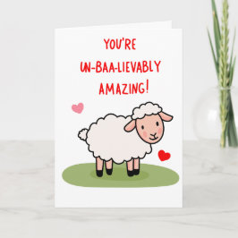 Cartão Você é incrivelmente fantástico!