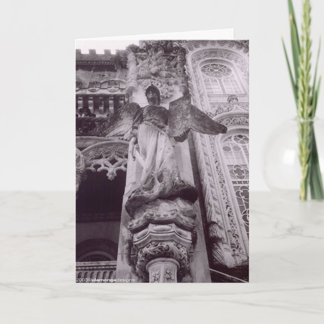 Cartão Você é meu anjo (Frente)