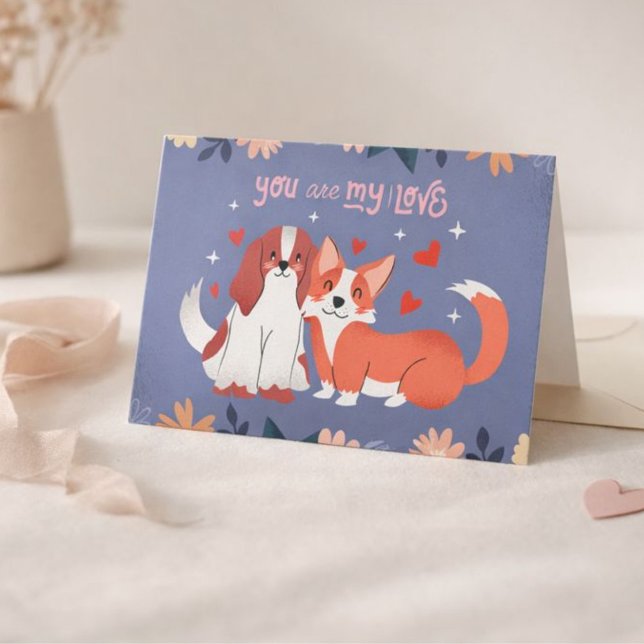 Cartão Você É Meu Dia de os namorados De Amor (Criador carregado)