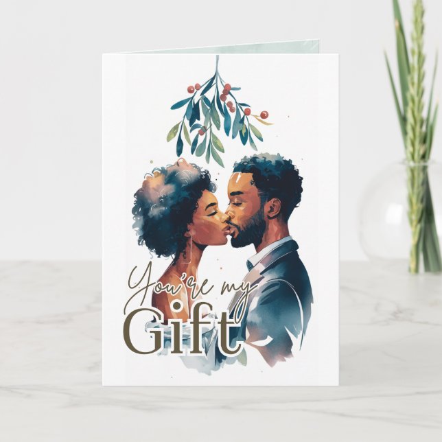 Cartão Você É Meu Presente (Frente)