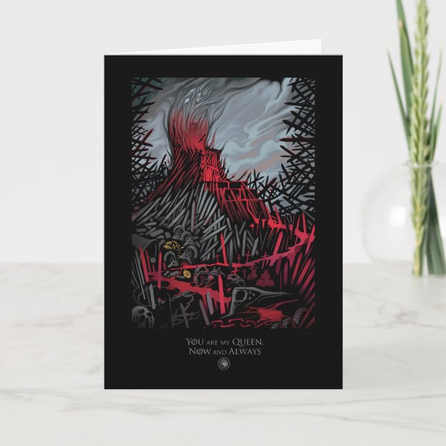 Cartão Você É Minha Rainha, Agora E Sempre (Frente)