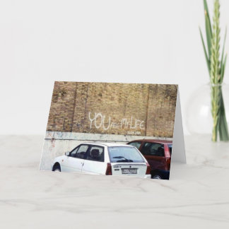 Cartão "Você é minha vida" - Roma, Italia