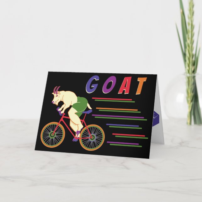 Cartão Você é o maior de todos os tempos (Frente)