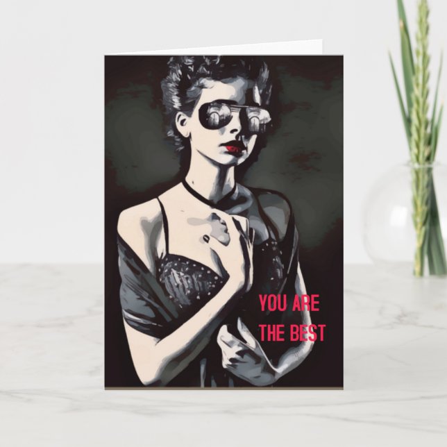 Cartão Você é o melhor (Frente)