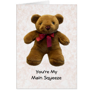 Cartão Você é o meu aperto principal