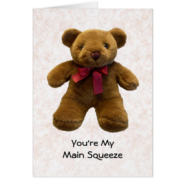 Cartão Você é o meu aperto principal (Frente)