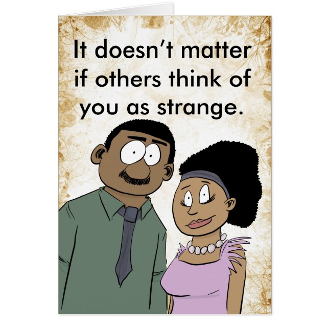 Cartão VOCÊ é ORIGINAL! (Frente)