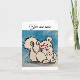 Cartão Você é raro