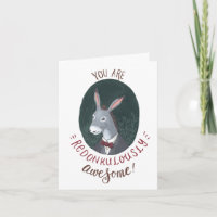 Você É Redonkulamente Incrível Parabéns Card