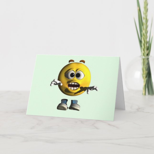 Cartão Você é tão velho?! (Frente)