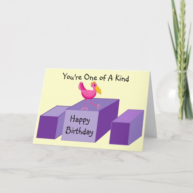 Cartão Você é um de A... (Frente)