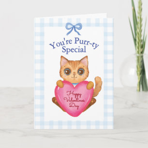 Cartão Você é um Gatinho Especial de Dia dos Namorados