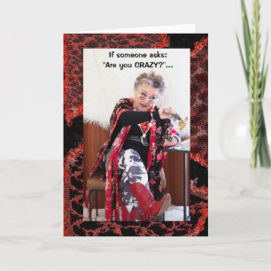 Cartão Você está ficando LOUCO?