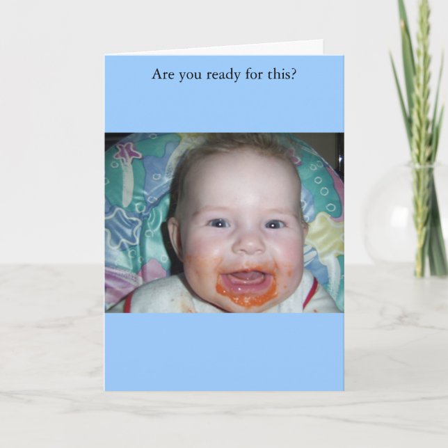 Cartão Você está pronto para isso? (Frente)