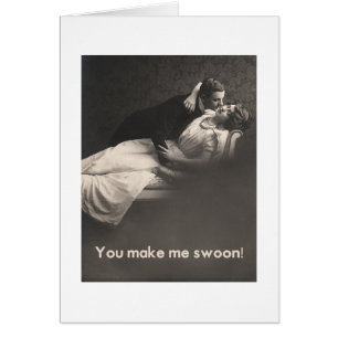 Cartão Você faz-me swoon!