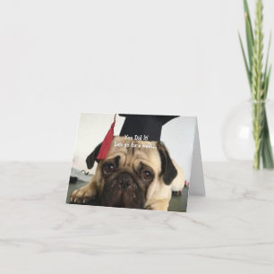 Cartão Você Fez Um Formando Engraçado Do Cão