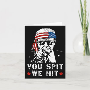 Cartão Você Grita Que Atingimos O Vintage Trump Se Eles G