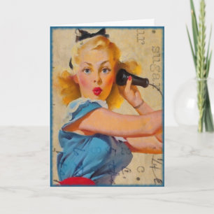 Cartão Você Me Ligou, Sugar? Arte Digital, Aniversário