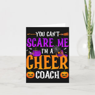 Cartão Você Não Me Vê Eu Sou Uma Treinadora de Cheer