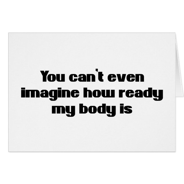 Cartão Você nem imagina (Frente Horizontal)