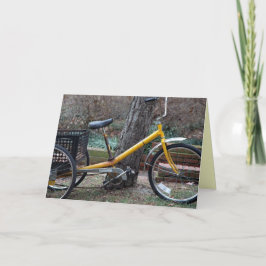 Cartão Você pode andar de bicicleta se quiser