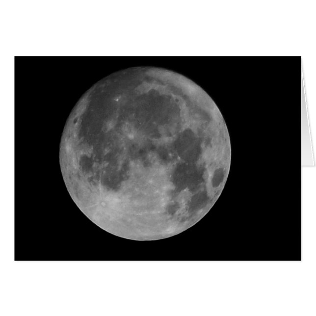 Cartão Você Prendeu A Lua (Frente Horizontal)