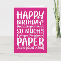 Você Quer Dizer Muito Para Mim Aniversário Engraça