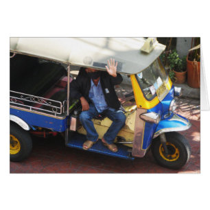 Cartão Você quer o TÁXI TUK-TUK?