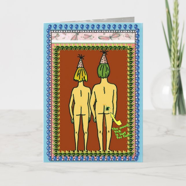 Cartão Você racha-me acima! (Frente)