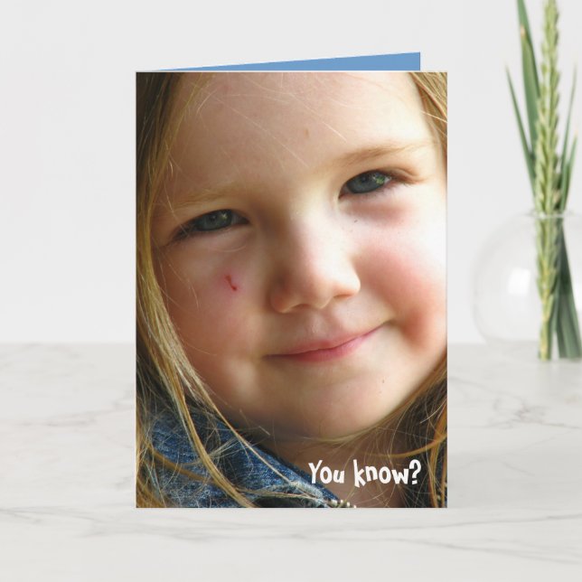 Cartão Você sabe? (Frente)