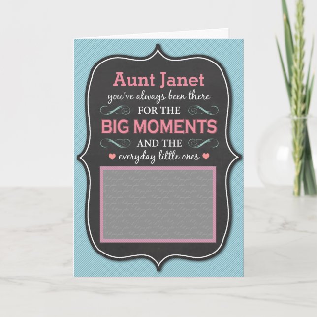 Cartão Você sempre esteve lá (Frente)